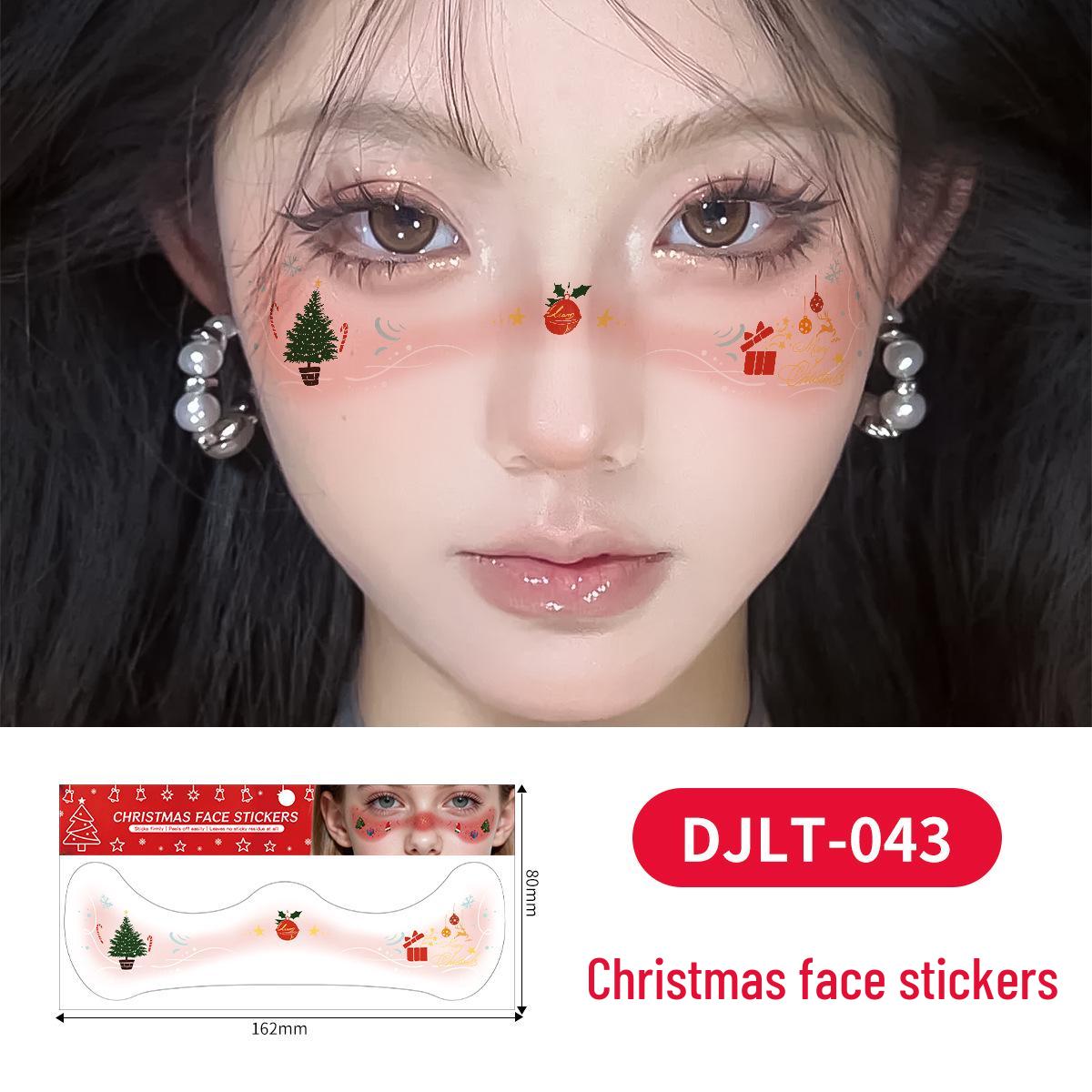 Christmas Tattoo Stickers: Easy-to-Remove Temporary Makeup Tattoos with Tree, Reindeer, and Snowflake Designs. 162 x 80 mm
Christmas Tattoo Stickers: Easy-to-Remove Temporary Makeup Tattoos with Tree, Reindeer, and Snowflake Designs. 162 x 80 mm