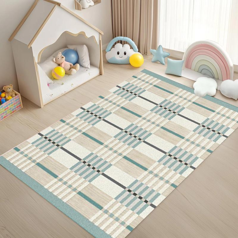 Boho Checkered Kids Area Rug Green Pink Geometric Print NonSlip Floor Mat for Playroom Nursery Living Room Cute Home Decor 40X60CM
Boho Checkered Kids Area Rug Green Pink Geometric Print NonSlip Floor Mat for Playroom Nursery Living Room Cute Home Decor 40X60CM