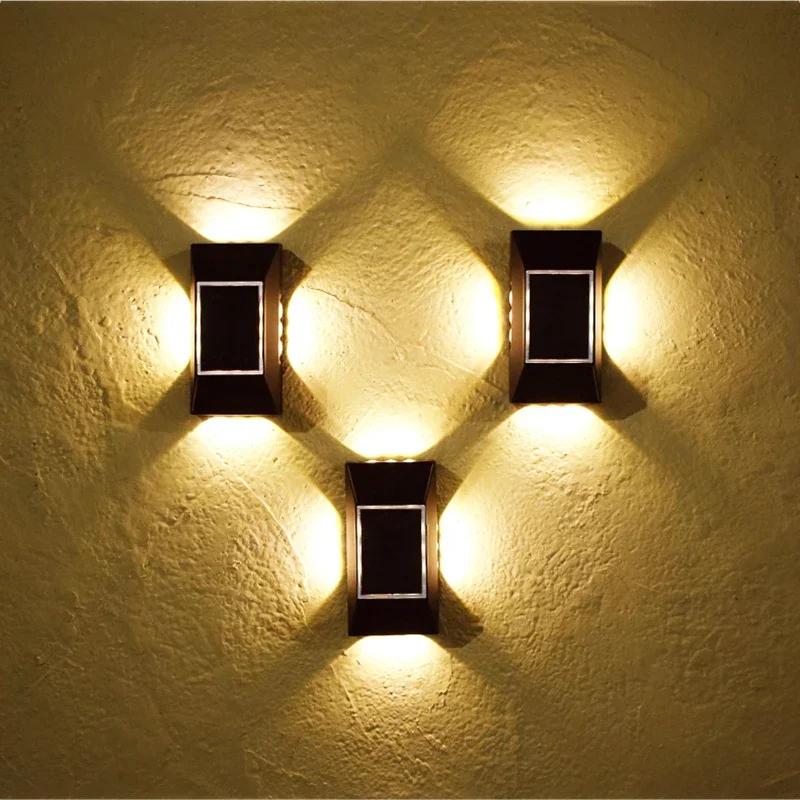 LED Solar Powered Wall Lamp Four Sides Glowing Wall Light Outdoor Waterproof Lamp Villa FenceCourtyard BalconyLighting Clearance 1 PC
LED Solar Powered Wall Lamp Four Sides Glowing Wall Light Outdoor Waterproof Lamp Villa FenceCourtyard BalconyLighting Clearance 1 PC