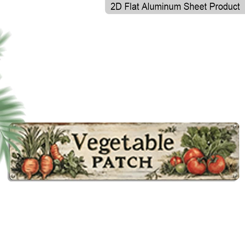 2D Flat 1pc Vintage Vegetable Garden Wall Decor - 15.7×3.94inch Aluminum Decorative Sign, Potatoes and Herbs, Distressed Farmhouse Decor, Suitable 40cm x 10cm
2D Flat 1pc Vintage Vegetable Garden Wall Decor - 15.7×3.94inch Aluminum Decorative Sign, Potatoes and Herbs, Distressed Farmhouse Decor, Suitable 40cm x 10cm