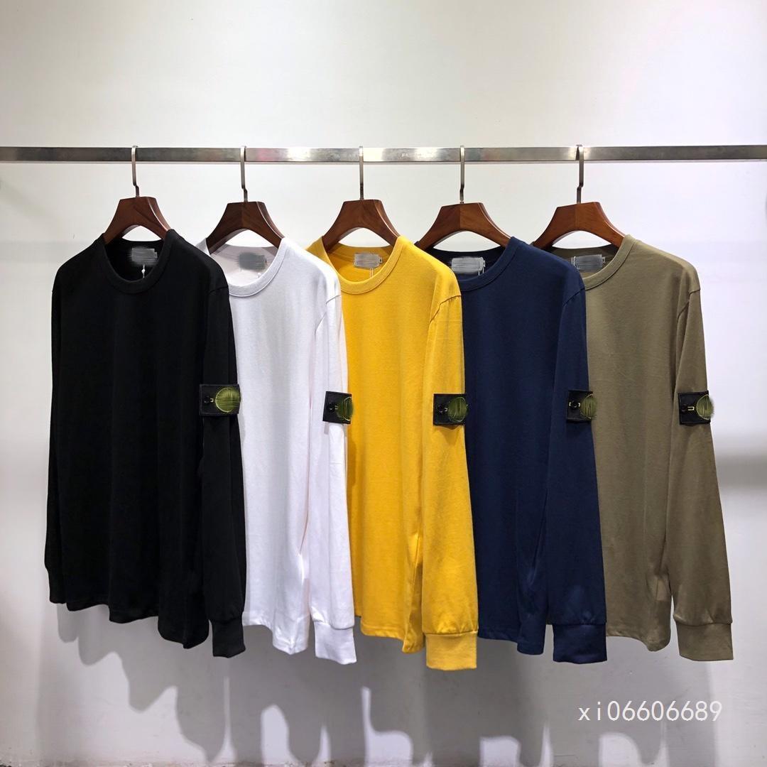 Футболка с длинными рукавами и логотипом Stone Island: Модный свободный крой с круглым вырезом для мужчин и пар Medium темно-синий
Футболка с длинными рукавами и логотипом Stone Island: Модный свободный крой с круглым вырезом для мужчин и пар Medium темно-синий