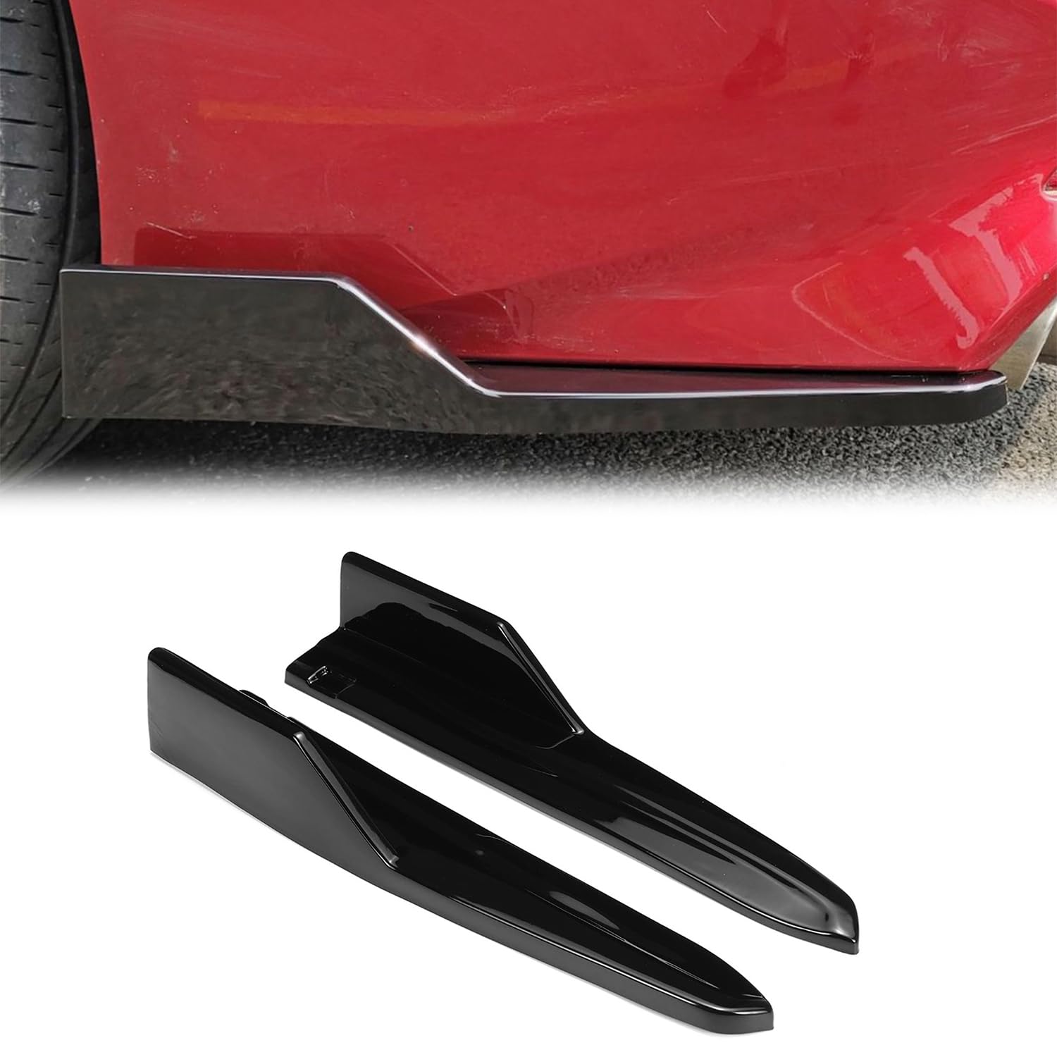 Hyorabyn Rear Spoiler Anti-Scratch Cover Rear Bumper Lip Strip for Toyota Camry 70 Series Sport Models (2017-2020) - Black (2-Piece Set)
Hyorabyn Rear Spoiler Anti-Scratch Cover Rear Bumper Lip Strip for Toyota Camry 70 Series Sport Models (2017-2020) - Black (2-Piece Set)