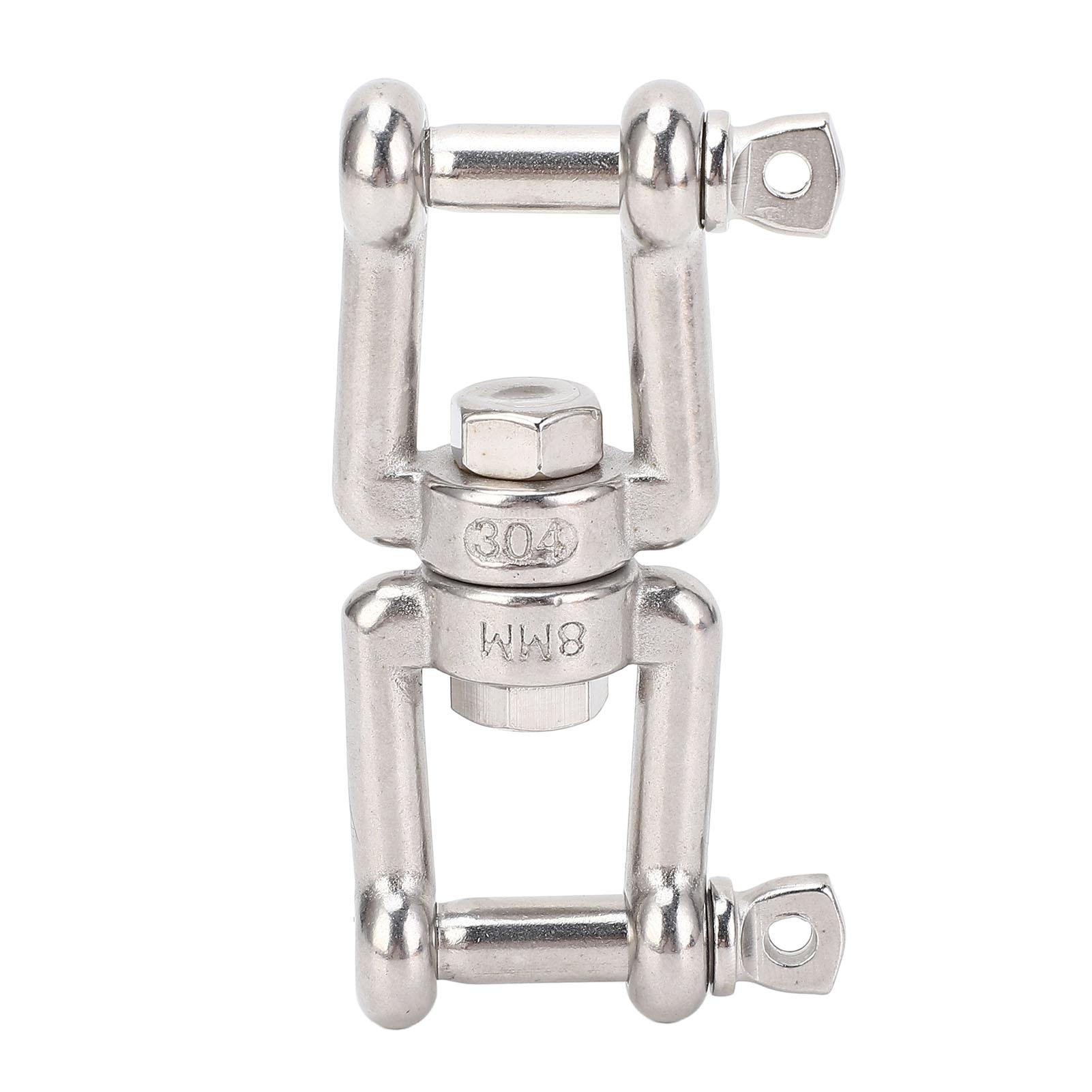 Нержавеющая сталь двухсторонняя поворотная скоба 8-образный кольцевой соединитель морское устройство для судов лодка Yac 8mm, Load Bearing: 300kg/661.3
Нержавеющая сталь двухсторонняя поворотная скоба 8-образный кольцевой соединитель морское устройство для судов лодка Yac 8mm, Load Bearing: 300kg/661.3