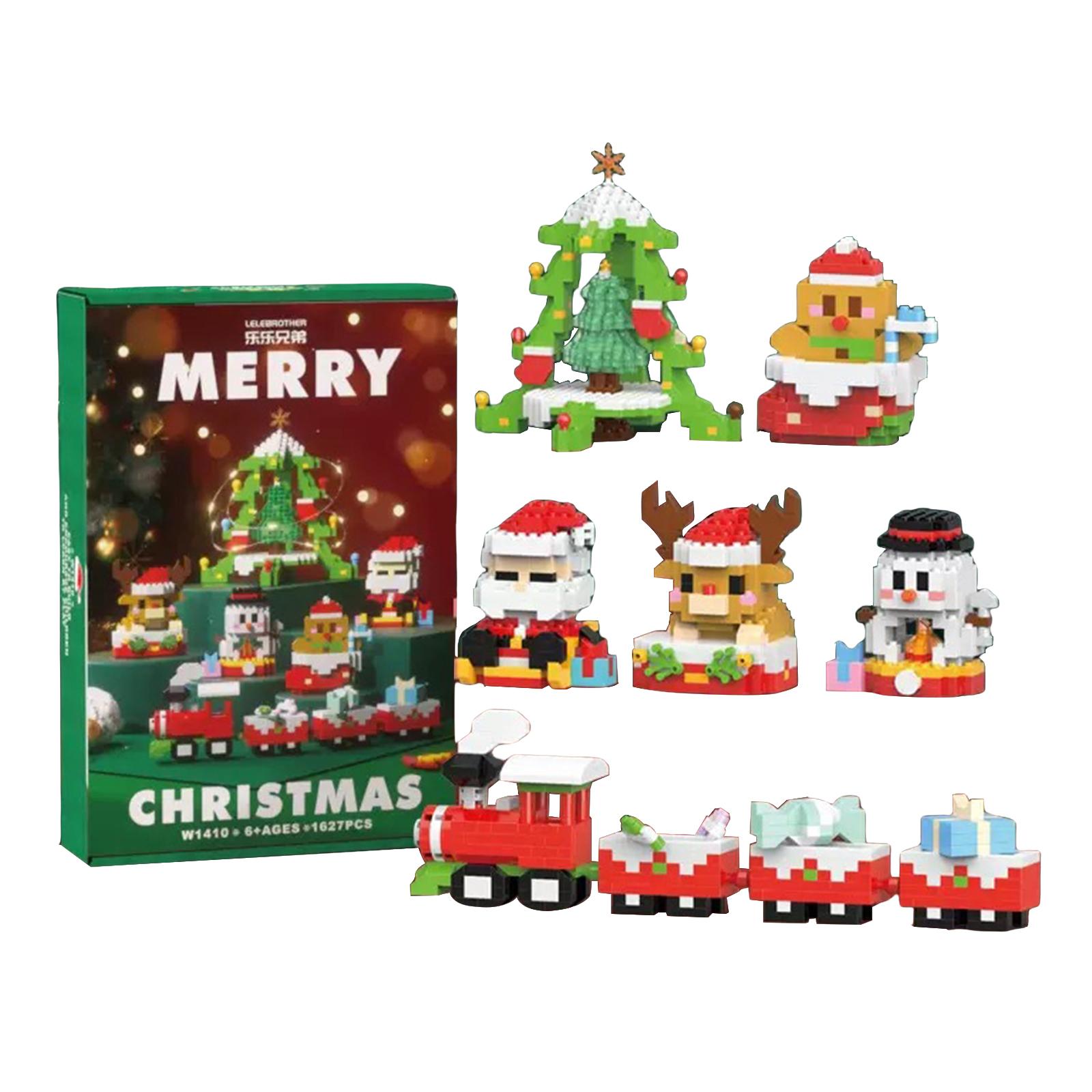Christmas Building Block Toys Santa Claus Snowman Elk Tree Micro Brick Puzzle for Kids Christmas Stocking Stuffers Party Favors
Christmas Building Block Toys Santa Claus Snowman Elk Tree Micro Brick Puzzle for Kids Christmas Stocking Stuffers Party Favors