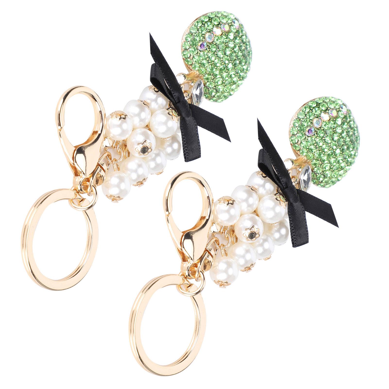 2Pcs Keychain Pendant Pearl DiamondStudded Fruit Shape Key Girl Bag Decoration Accessory(Green )
2Pcs Keychain Pendant Pearl DiamondStudded Fruit Shape Key Girl Bag Decoration Accessory(Green )