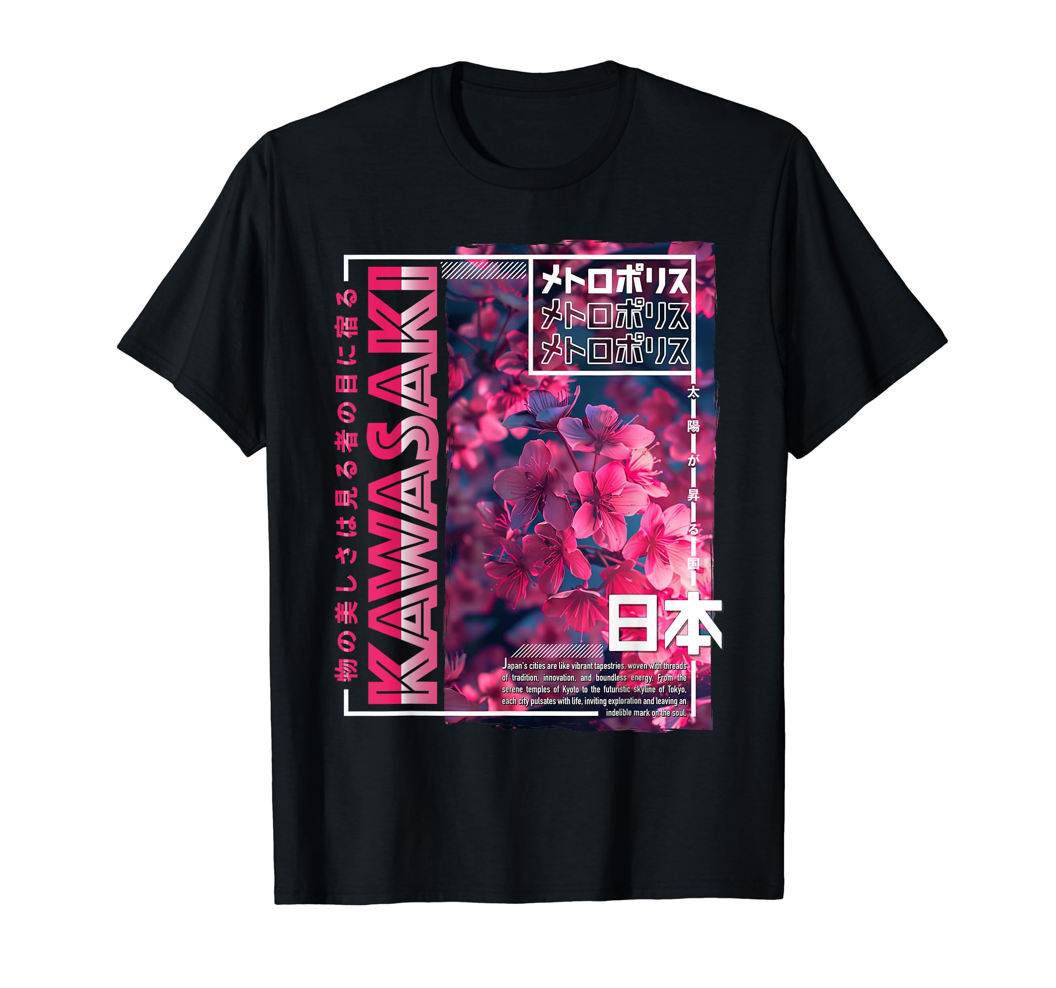 Kawasaki City 80s Synthwave Cherry Blossom Japan Kawasaki T-Shirt чёрный
Kawasaki City 80s Synthwave Cherry Blossom Japan Kawasaki T-Shirt чёрный