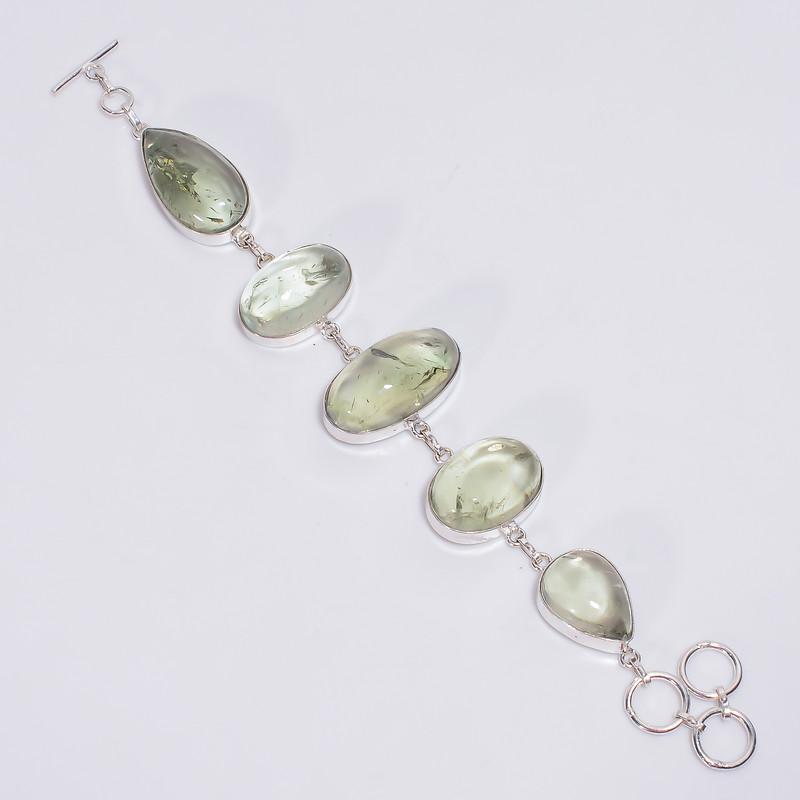 Dazzling Top Grade Qualite 100% Natural Green Amethyst Ethnic Style Handmade Jewelry 925 Steling Silver Plated Bracelet 7-8 WSJ-4686 7-8 зелений
Dazzling Top Grade Qualite 100% Natural Green Amethyst Ethnic Style Handmade Jewelry 925 Steling Silver Plated Bracelet 7-8 WSJ-4686 7-8 зелений