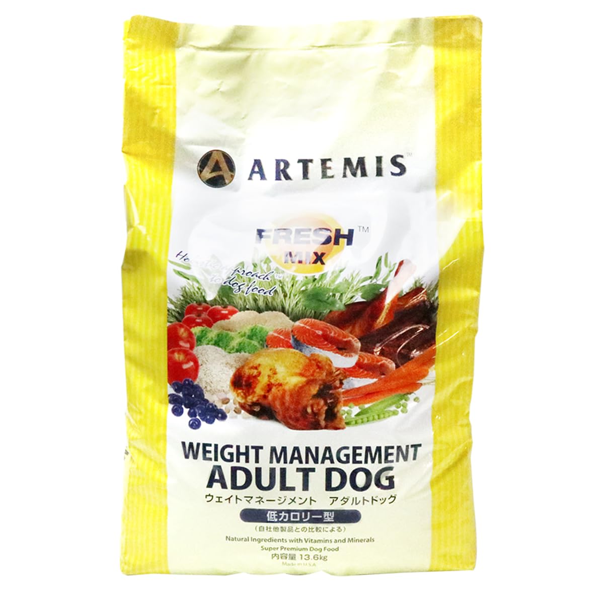 Artemis Fresh Mix Weight Management Adult Dog 13.6Kg 
Artemis Fresh Mix Weight Management Adult Dog 13.6Kg