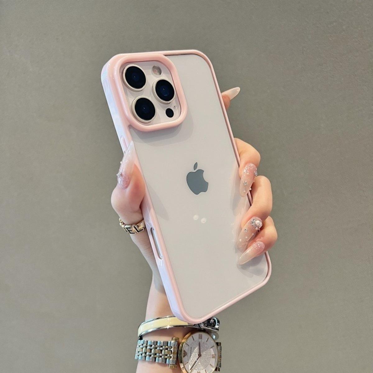 Candy Shockproof Silicone Bumper Phone Case For iPhone 16 Plus 15 14 Promax 11 12 13 Pro Max Transparent Protection Cover iPhone 15 Pro Max
Candy Shockproof Silicone Bumper Phone Case For iPhone 16 Plus 15 14 Promax 11 12 13 Pro Max Transparent Protection Cover iPhone 15 Pro Max