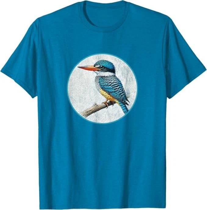 Banded Kingfisher T-Shirt Retro Bird Tee Design 10 Colors by Bird.Fan 2XL
Banded Kingfisher T-Shirt Retro Bird Tee Design 10 Colors by Bird.Fan 2XL