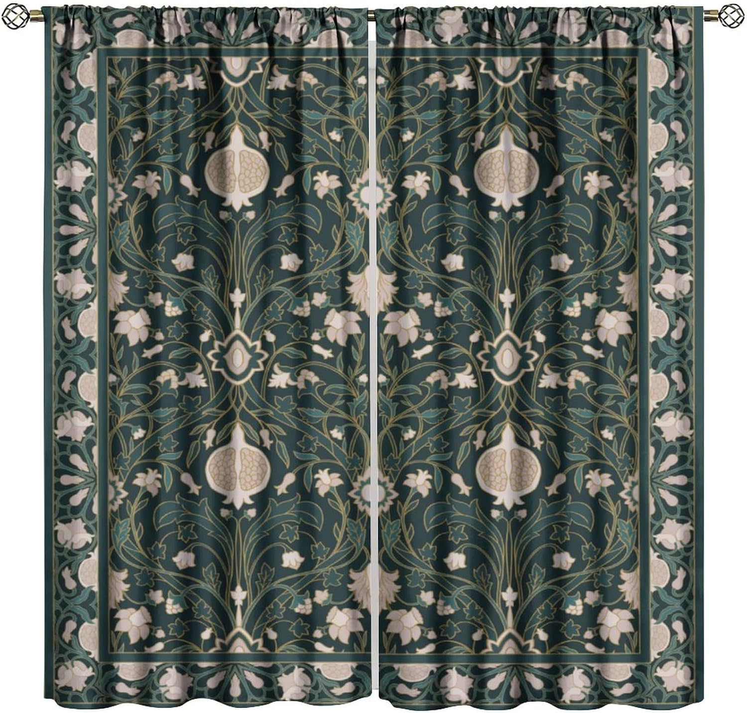 Шторы блэкаут William Morris с цветочным узором Винтажное растительное искусство Цветок Зеленые листья Бохо Шторы для окон для гостиной спальни 42 Ш 100*130 Grommet Top 1pcs
Шторы блэкаут William Morris с цветочным узором Винтажное растительное искусство Цветок Зеленые листья Бохо Шторы для окон для гостиной спальни 42 Ш 100*130 Grommet Top 1pcs