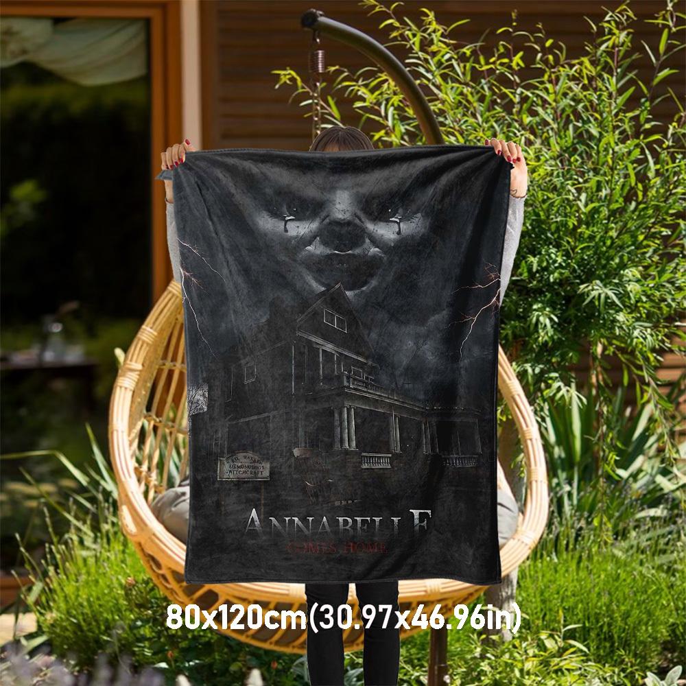 1PC Annabelle Comes Home Outdoor Flannel Blanket Soft Plush Decor for Picnics, camping,Bedroom, Playroom, Office1152A 80x120cm(31x47inch)
1PC Annabelle Comes Home Outdoor Flannel Blanket Soft Plush Decor for Picnics, camping,Bedroom, Playroom, Office1152A 80x120cm(31x47inch)