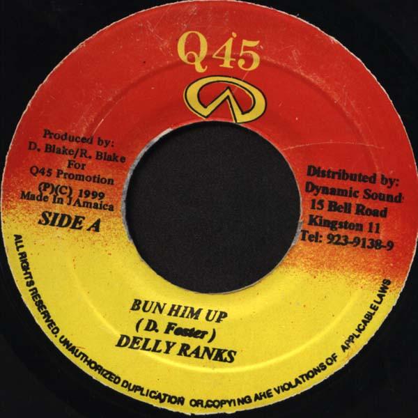 7-дюймовая пластинка DELLY RANKS - Bun Him Up NONE Q45 1999 Ямайка Регги, Ска и Даб Б/у
7-дюймовая пластинка DELLY RANKS - Bun Him Up NONE Q45 1999 Ямайка Регги, Ска и Даб Б/у