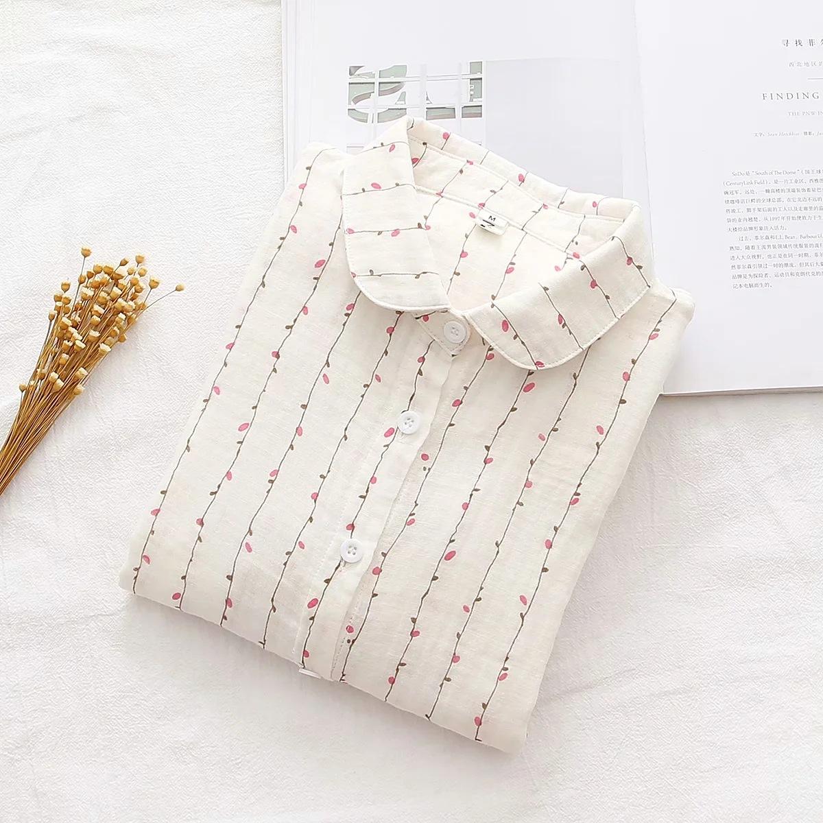 Double-layer Cotton Yarn Shirts Women Autumn Full Sleeve Floral Loose Casual Soft Blouse Office Lady Work Wear Tops XS бежевий
Double-layer Cotton Yarn Shirts Women Autumn Full Sleeve Floral Loose Casual Soft Blouse Office Lady Work Wear Tops XS бежевий