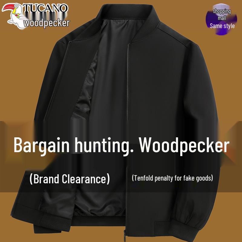 Woodpecker Men s Casual Business Stand Collar Jacket, Spring/Autumn 2025 - Middle-aged Dad s Outerwear 4XL for 170-190 Jin
Woodpecker Men s Casual Business Stand Collar Jacket, Spring/Autumn 2025 - Middle-aged Dad s Outerwear 4XL for 170-190 Jin
