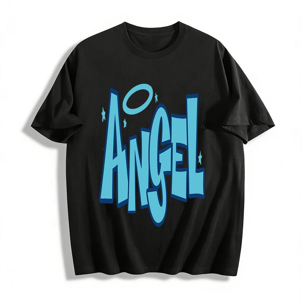 Kids Cute Angel Print Long/Short Sleeve T-shirt Casual Soft Cotton Top for Boys Girls Daily Wear Pure cotton T-shirt 6XL
Kids Cute Angel Print Long/Short Sleeve T-shirt Casual Soft Cotton Top for Boys Girls Daily Wear Pure cotton T-shirt 6XL