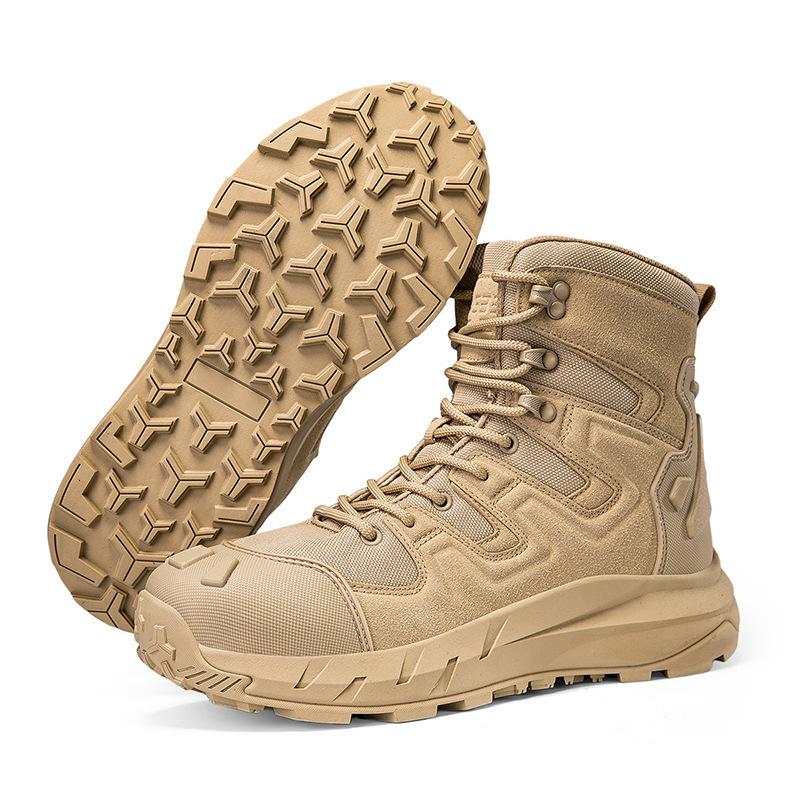 Tactical boots men s outdoor hiking mountaineering hunting expedition rescue shoes light sole middle help desert tooling boots men 47 пісочний
Tactical boots men s outdoor hiking mountaineering hunting expedition rescue shoes light sole middle help desert tooling boots men 47 пісочний