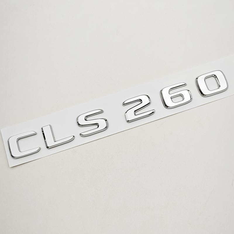 3D ABS Car Sticker Logo CLS260 CLS300 CLS400 Rear Trunk Letter Badge Emblem For Mercedes Benz CLS Series CLS350 CLS500 Accessoey
3D ABS Car Sticker Logo CLS260 CLS300 CLS400 Rear Trunk Letter Badge Emblem For Mercedes Benz CLS Series CLS350 CLS500 Accessoey