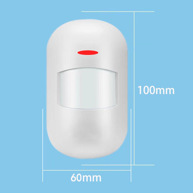 Wireless Infrared Motion Sensor Alarm for Doors and Windows 433MHz Infrared (without Battery)
Wireless Infrared Motion Sensor Alarm for Doors and Windows 433MHz Infrared (without Battery)