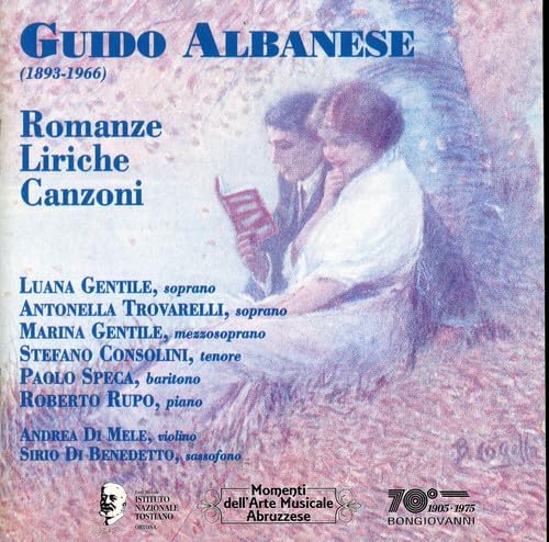 CD ALBANESE / GENTILE / TROVARELLI - Romanze / Liriche E Canzoni GB50542 Italy Classical Used
CD ALBANESE / GENTILE / TROVARELLI - Romanze / Liriche E Canzoni GB50542 Italy Classical Used