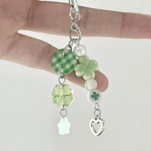 Green Color Double Four Leaf Clover CCD Camera Strap Handmade Beaded Phone Lanyard for Girls Ins Style Cute Charm Pendant Acrylic
Green Color Double Four Leaf Clover CCD Camera Strap Handmade Beaded Phone Lanyard for Girls Ins Style Cute Charm Pendant Acrylic