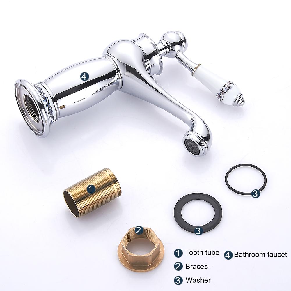 Роскошный смеситель для ванны в европейском стиле ретро с одной ручкой, черный хром, для раковины с холодной и горячей водой, смеситель для крана Brass
Роскошный смеситель для ванны в европейском стиле ретро с одной ручкой, черный хром, для раковины с холодной и горячей водой, смеситель для крана Brass