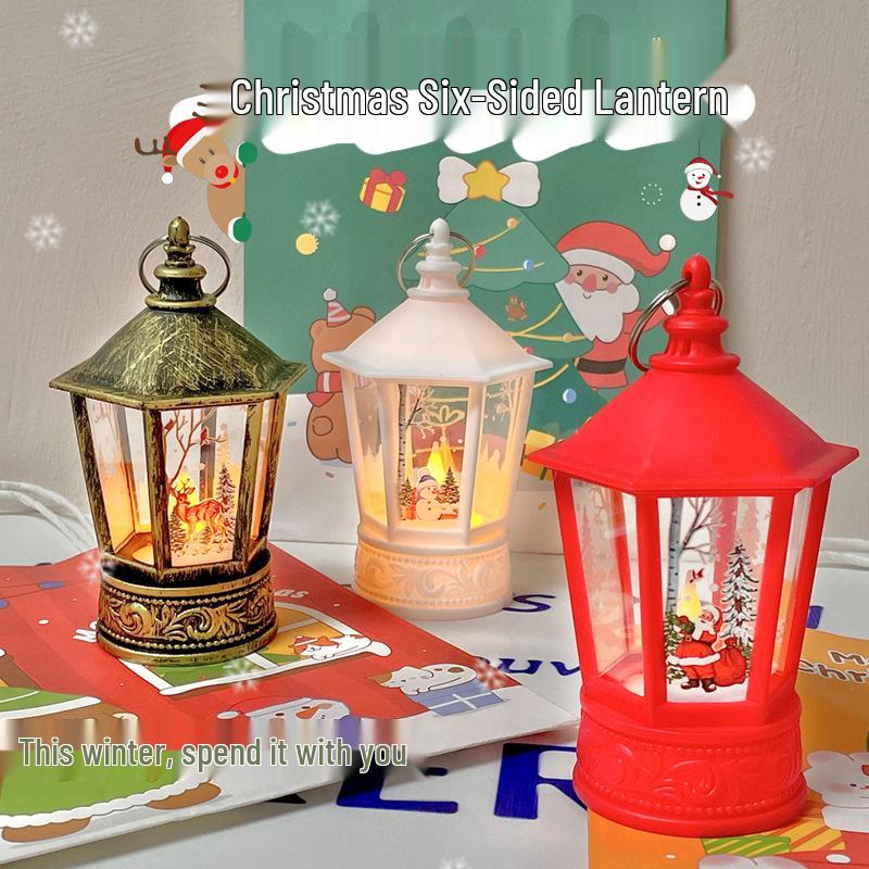Christmas LED Retro Wind Lantern Candle Holder - Portable Festive Decorations and Ornaments
Christmas LED Retro Wind Lantern Candle Holder - Portable Festive Decorations and Ornaments