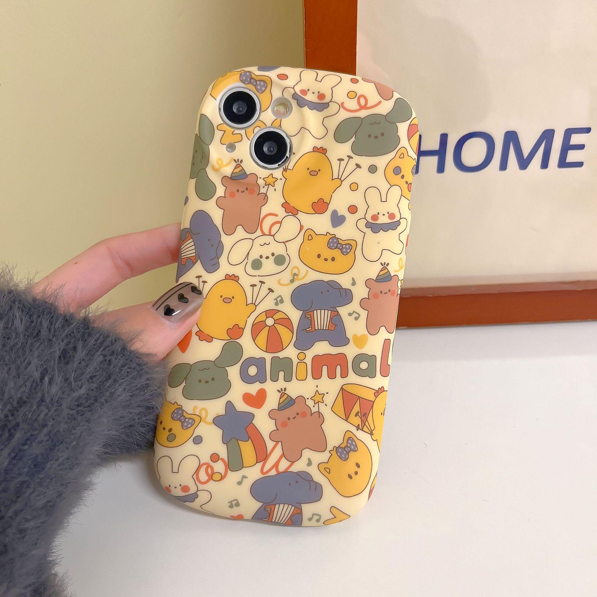 Retro Cartoon Cute Animal Soft Phone Case for iPhone 14 Pro Max 12 Pro
Retro Cartoon Cute Animal Soft Phone Case for iPhone 14 Pro Max 12 Pro