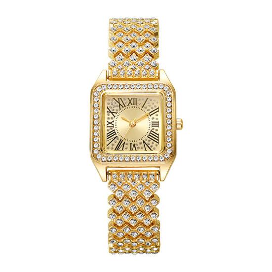 Women s Square Crystal Watch High Accuracy Quartz Movement Rhinestone Paved Dial Scratch-Resistant Mineral Glass Alloy Case Elegant Ladies Watch золотистий
Women s Square Crystal Watch High Accuracy Quartz Movement Rhinestone Paved Dial Scratch-Resistant Mineral Glass Alloy Case Elegant Ladies Watch золотистий