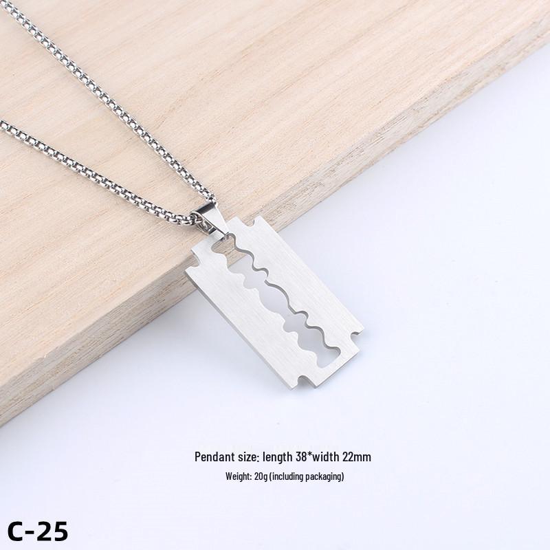 Unisex Hip-Hop Style Cross Pendant Necklace - Stainless Steel Jewelry Accessory
Unisex Hip-Hop Style Cross Pendant Necklace - Stainless Steel Jewelry Accessory