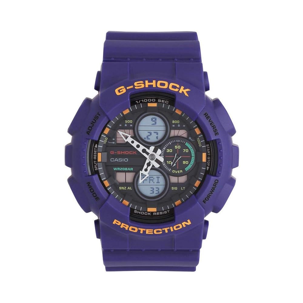 Casio G-Shock GA-140-6A Men s Analog Digital Sports Watch Purple
Casio G-Shock GA-140-6A Men s Analog Digital Sports Watch Purple