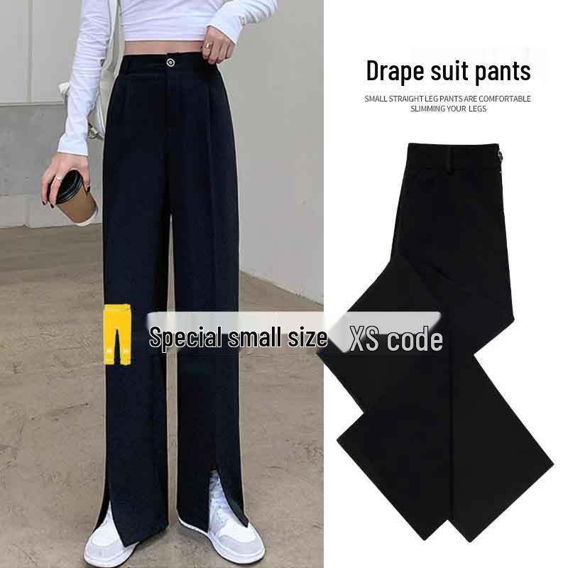 Petite Women s Black Front Slit Micro Flare Suit Pants - Spring & Autumn Floor-Length Wide Leg for a Taller Look 2XL (126-145 kg)
Petite Women s Black Front Slit Micro Flare Suit Pants - Spring & Autumn Floor-Length Wide Leg for a Taller Look 2XL (126-145 kg)