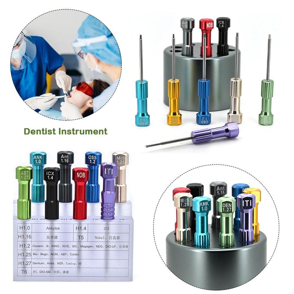 Multiple Color Tool Kit 6.2cm Micro Screwdriver Practical Technician Screwdriver Dental Laboratory фіолетовий
Multiple Color Tool Kit 6.2cm Micro Screwdriver Practical Technician Screwdriver Dental Laboratory фіолетовий