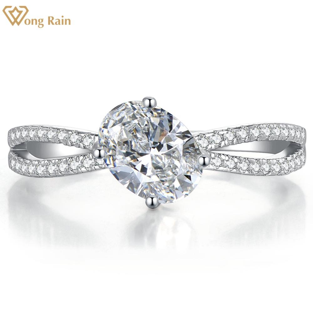 Wong Rain Fashion, 100% стерлинговое серебро 925 пробы, колотый лед, 6*8 мм, AAAAA, цирконы, драгоценный камень, кольцо для свадебной вечеринки, ювелирные изделия, подарки US 5 розовый 
Wong Rain Fashion, 100% стерлинговое серебро 925 пробы, колотый лед, 6*8 мм, AAAAA, цирконы, драгоценный камень, кольцо для свадебной вечеринки, ювелирные изделия, подарки US 5 розовый