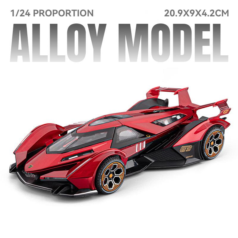 1:24 Vision Gran Turismo V12 GT Alloy Car Model Sound and Light Children s Toy Collectibles Birthday gift красный
1:24 Vision Gran Turismo V12 GT Alloy Car Model Sound and Light Children s Toy Collectibles Birthday gift красный