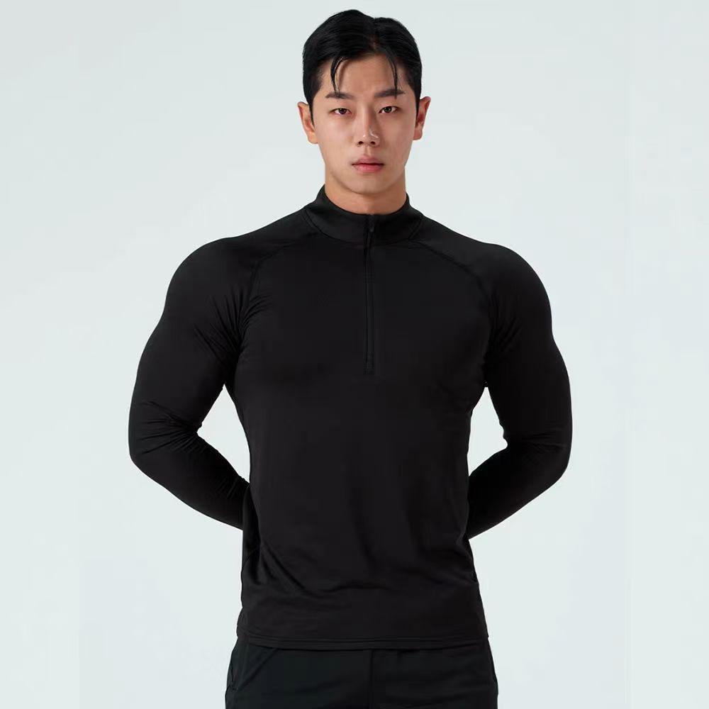 Men s Quick-Dry Zipper Sportswear Long-Sleeve Running Base Layer - Breathable & Comfortable for Basketball Training XL чорний
Men s Quick-Dry Zipper Sportswear Long-Sleeve Running Base Layer - Breathable & Comfortable for Basketball Training XL чорний
