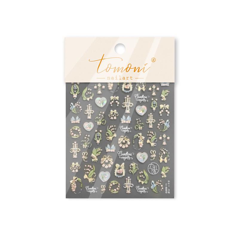 Тони Эмбоссированные Розовые Лилии Наклейки для Нейл-Арта - Японский Стиль
Тони Эмбоссированные Розовые Лилии Наклейки для Нейл-Арта - Японский Стиль