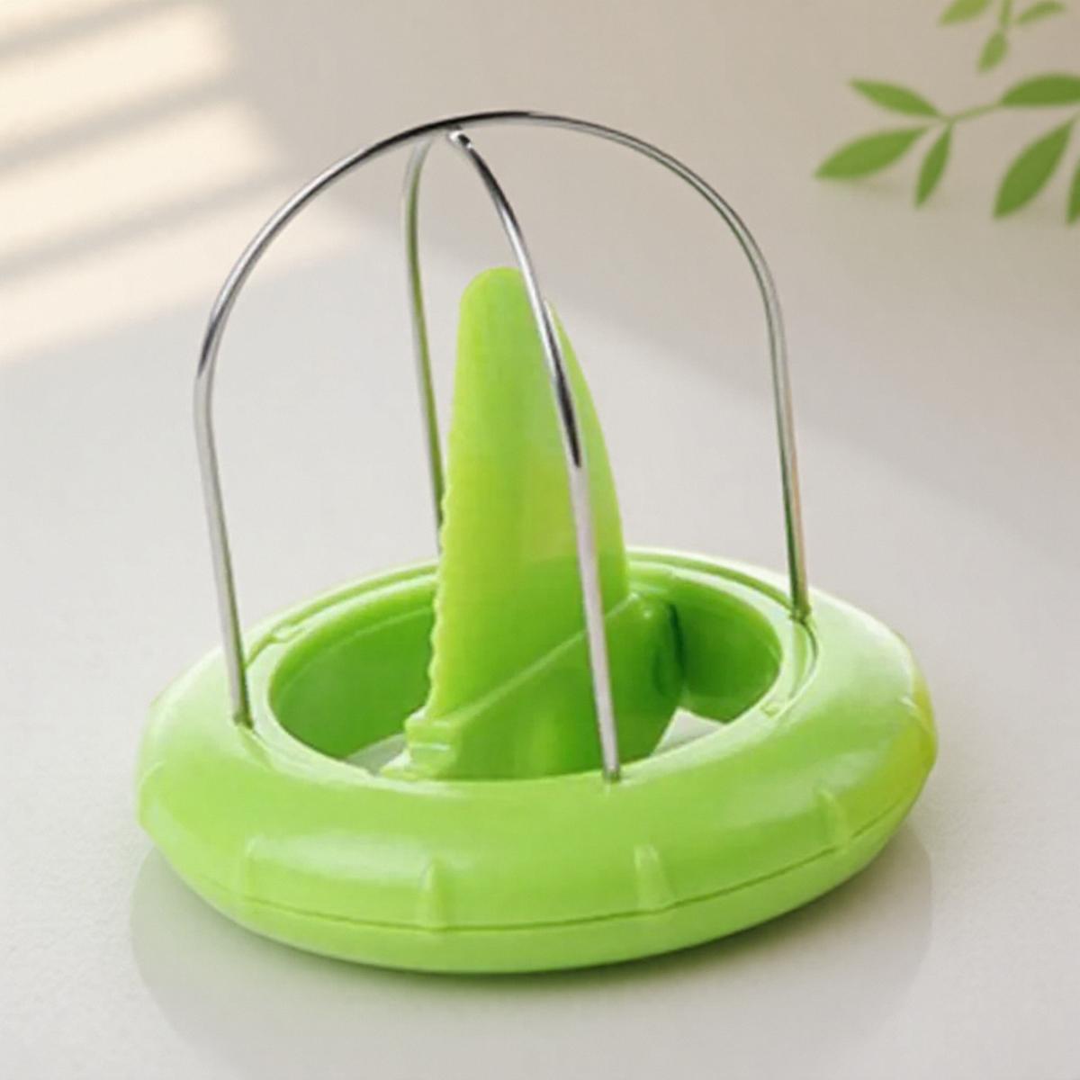 JJYY 2-in-1 Fruit Slicer Cutter Divider Kitchen Accessories Apple Pear Kiwi Easy Cutting Knife зелёный
JJYY 2-in-1 Fruit Slicer Cutter Divider Kitchen Accessories Apple Pear Kiwi Easy Cutting Knife зелёный