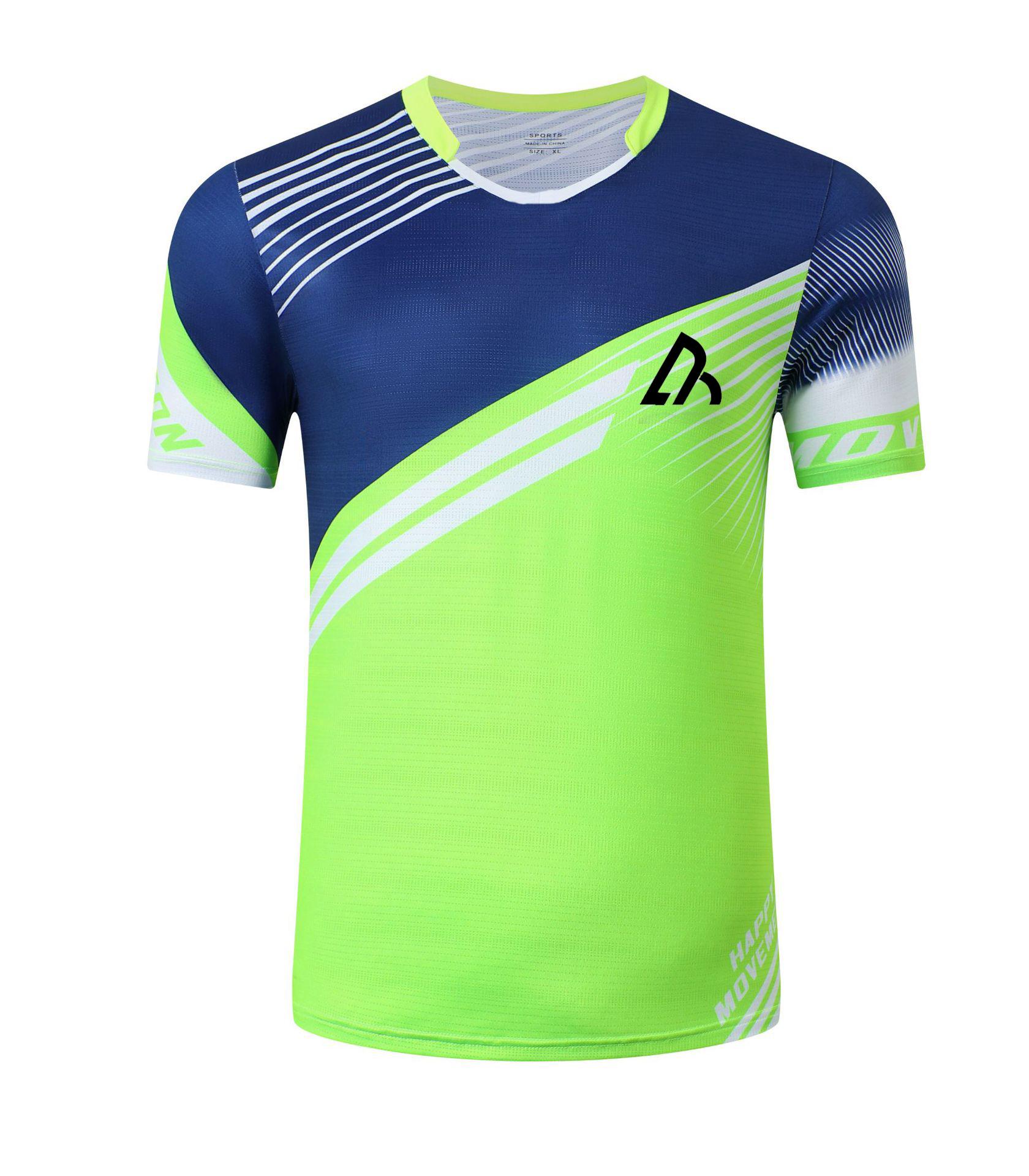 Мужская футболка, быстросохнущая спортивная теннисная одежда, модная униформа для бадминтона с принтом, женская тренировочная футболка, мужские топы, футболки XXL
Мужская футболка, быстросохнущая спортивная теннисная одежда, модная униформа для бадминтона с принтом, женская тренировочная футболка, мужские топы, футболки XXL