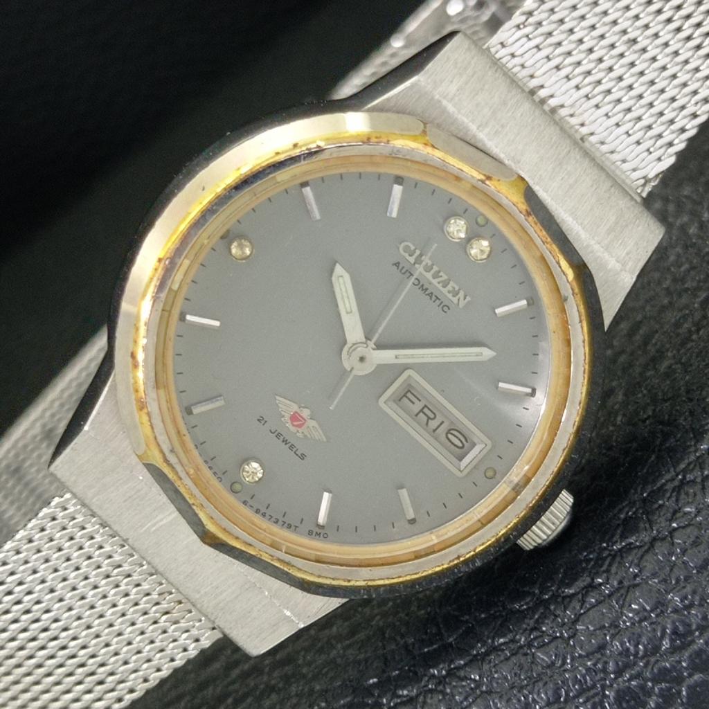 CITIZEN AUTOMATIC JAPAN 6651A WOMENS VINTAGE ORIGINAL DIAL WATCH a704209-1 R213i-a704209
CITIZEN AUTOMATIC JAPAN 6651A WOMENS VINTAGE ORIGINAL DIAL WATCH a704209-1 R213i-a704209