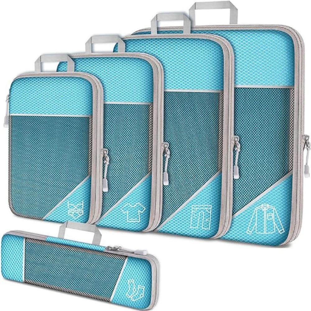 5PCS New Nylon Mesh Travel Storage Bags 5 Colors Expandable Travel Organizer Luggage Organizers Bag Packing Set
5PCS New Nylon Mesh Travel Storage Bags 5 Colors Expandable Travel Organizer Luggage Organizers Bag Packing Set