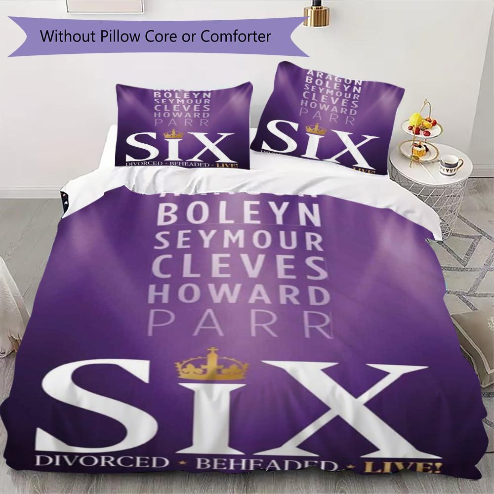 SIX the Musical Pattern Bedding uilt Set uilt Cover Pillowcase Home Decoration Birthday Gift (1 * duvet cover + 2 * pillowcase without core)163 135x200cm
SIX the Musical Pattern Bedding uilt Set uilt Cover Pillowcase Home Decoration Birthday Gift (1 * duvet cover + 2 * pillowcase without core)163 135x200cm