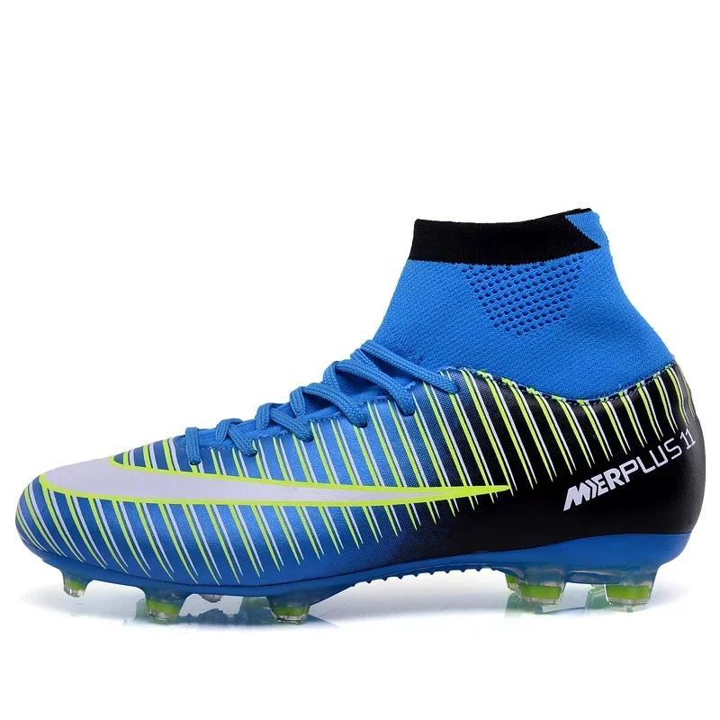 Men Football Shoes Indoor Sneaker Sports TF/FG Original Society Professional Long Spikes Soccer Shoes Comfortable Football Boots 31
Men Football Shoes Indoor Sneaker Sports TF/FG Original Society Professional Long Spikes Soccer Shoes Comfortable Football Boots 31