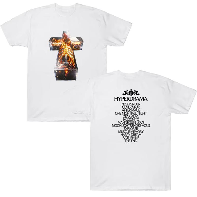 Justice Band HYPERDRAMA Cross T-shirt Unisex Retro Cotton Tee Heavy Metal Oversized Streetwear Summer Breathable Casual T Shi... S разноцветный
Justice Band HYPERDRAMA Cross T-shirt Unisex Retro Cotton Tee Heavy Metal Oversized Streetwear Summer Breathable Casual T Shi... S разноцветный