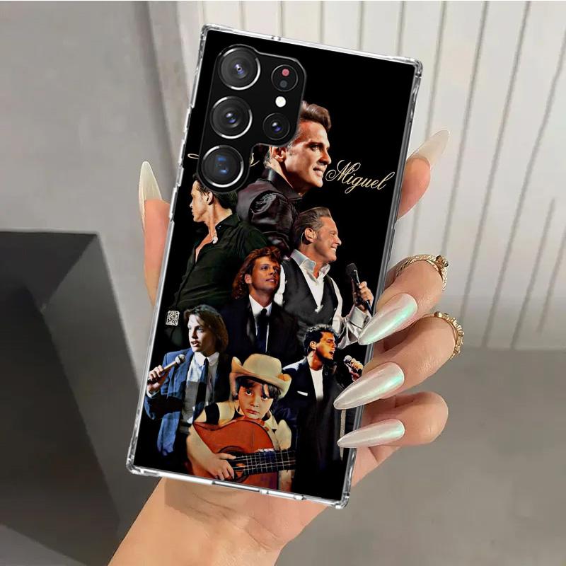 L-Luis M-Miguel Singer Phone Case for Samsung Galaxy S26 S24 S23 Ultra S25 Edge S22 S21 Plus S20 FE + Soft Print Shell Funda Gal Samsung S24 FE
L-Luis M-Miguel Singer Phone Case for Samsung Galaxy S26 S24 S23 Ultra S25 Edge S22 S21 Plus S20 FE + Soft Print Shell Funda Gal Samsung S24 FE