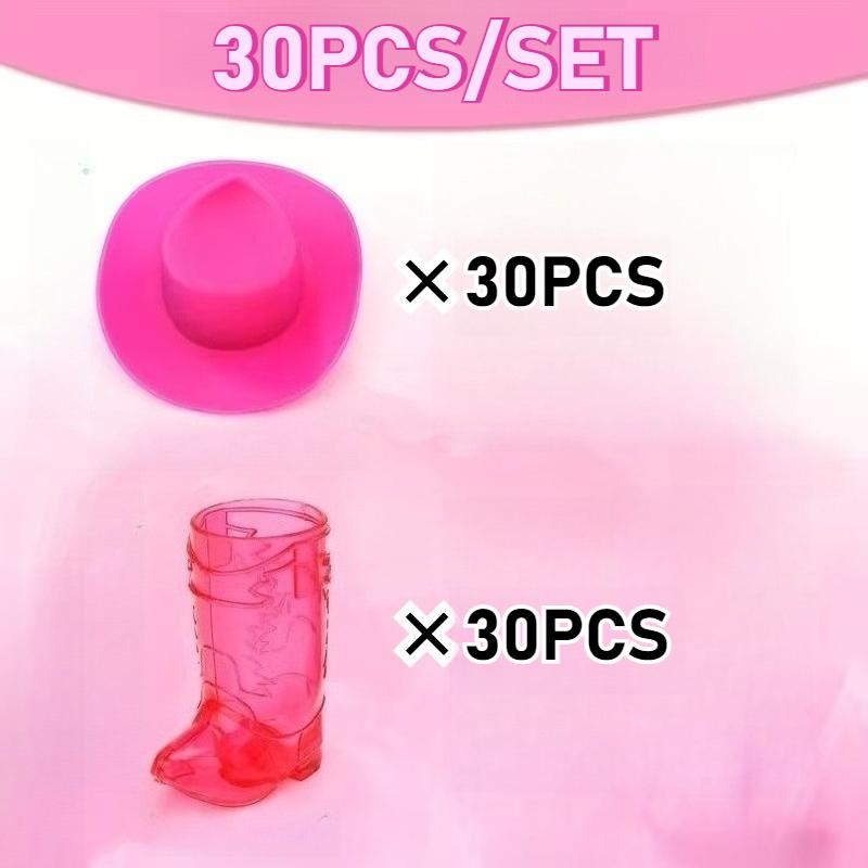 30pcs/set Mini Cowboy Boot Cups Glasses with Caps for Candy Packaging Western Cowgirl Birthday Bachelorette Party Supplies Decor
30pcs/set Mini Cowboy Boot Cups Glasses with Caps for Candy Packaging Western Cowgirl Birthday Bachelorette Party Supplies Decor