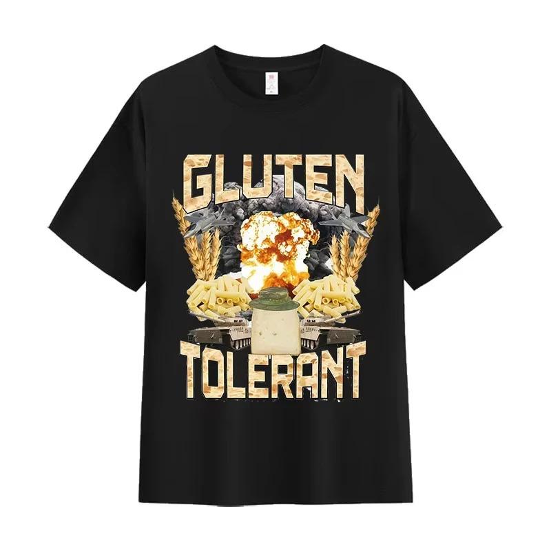 Funny Gluten Tolerant Military Parody Graphic T-Shirt, Unisex Humor Casual Cotton T-shirt 4XL
Funny Gluten Tolerant Military Parody Graphic T-Shirt, Unisex Humor Casual Cotton T-shirt 4XL