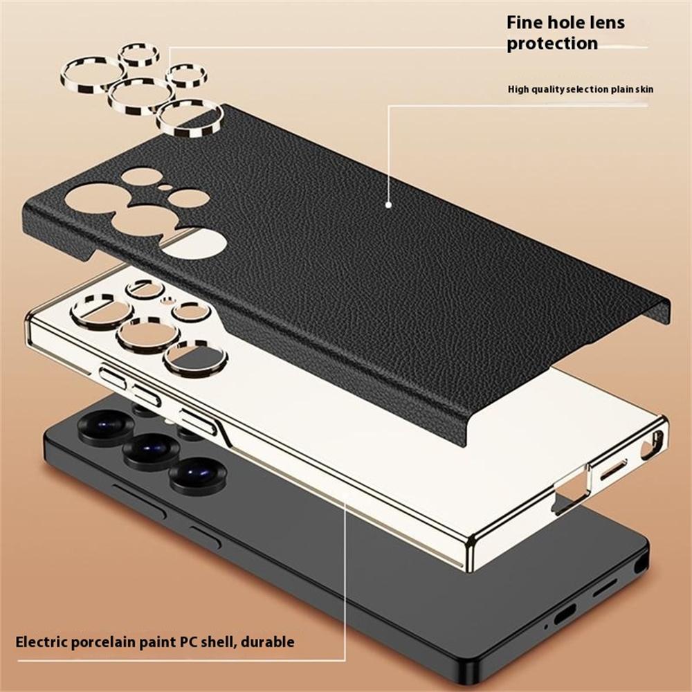 For Samsung Galaxy S24 Ultra Case Electroplated PU+PC Phone Back Cover Carbon Fiber Texture
For Samsung Galaxy S24 Ultra Case Electroplated PU+PC Phone Back Cover Carbon Fiber Texture