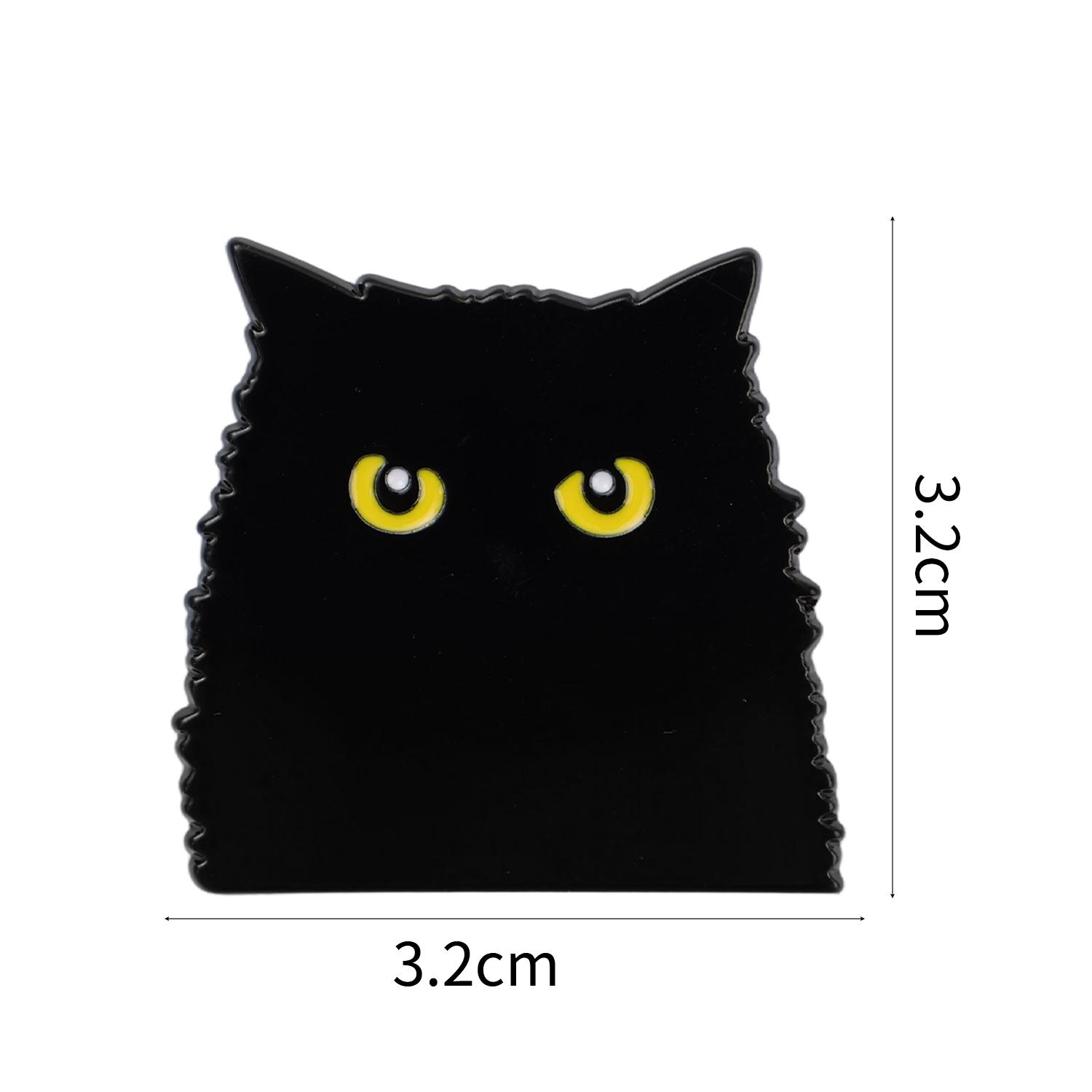 Pin Cartoon Kitten Black Coal Ball Peripheral Brooch Cute Clothing Bag Decoration Metal Badge Jewelry Pendant Pins for Backpacks чорний
Pin Cartoon Kitten Black Coal Ball Peripheral Brooch Cute Clothing Bag Decoration Metal Badge Jewelry Pendant Pins for Backpacks чорний