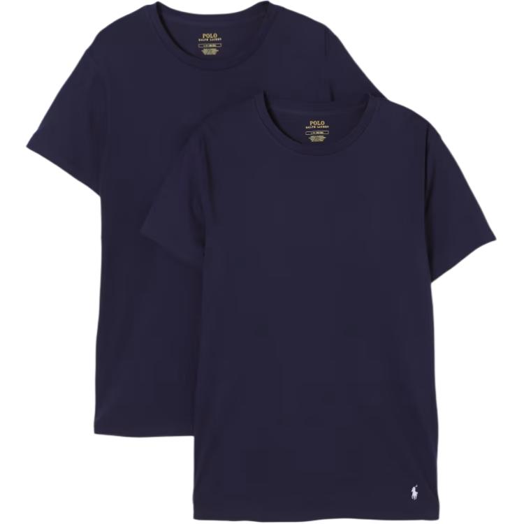 Polo Ralph Lauren Футболка с логотипом, прямого кроя, с круглым вырезом и коротким рукавом, 2 штуки, мужская, топы, темно-синяя 714835960-004 XL
Polo Ralph Lauren Футболка с логотипом, прямого кроя, с круглым вырезом и коротким рукавом, 2 штуки, мужская, топы, темно-синяя 714835960-004 XL